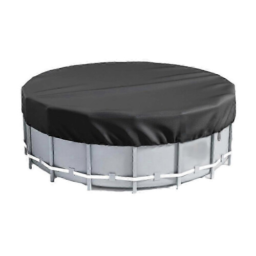 Round Pool Cover 500D for 15FT Pools, Enhanced Durable Fabric, 2025 Model 2