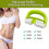 Cellulite Massage, Manual Roller Massage with Two Wheels Massage Handle for Arms/shoulders/legs/back 2