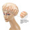 4-Pack Shower Caps for Women 4