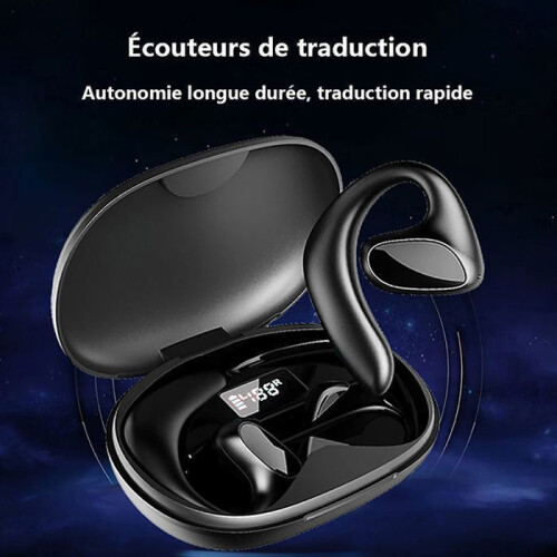 Ακουστικά Bluetooth 5.1 Hi-Fi με άμεση μετάφραση, μείωση θορύβου, καθαρό ήχο, 144 γλώσσε 2