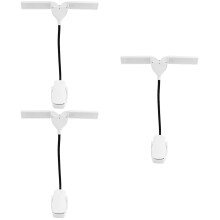 3Pièces Lampe De Bureau Blanche LED Tactile Pour Piano