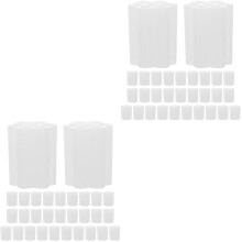 60Pièces Support Bouquet Sucettes Plastique Stable Décoratif