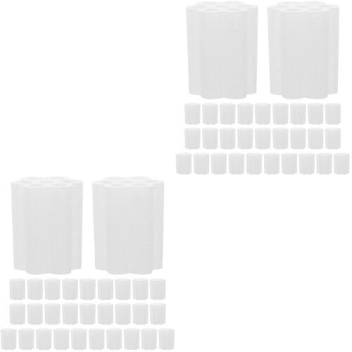 60Pièces Support Bouquet Sucettes Plastique Stable Décoratif