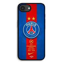 Coque Voor iPhone 17e PSG Logo Kampioen dubbele legende nike rood en blauw Maniacase