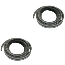 2Rouleaux Bande D'étanchéité Grise Fibre Colle Pour Portes Variées
