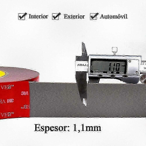 Heat resistant double sided tape 3M VHB 4611 for high temp 2