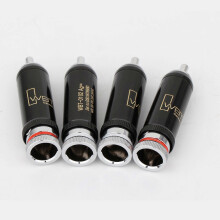 Reliable and Durable WBT-0102 RCA Plugs for Audio Enthusiasts for Headphones, 4Pcs