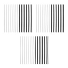 240Pcs ABS Guitar Fretboard Side Dot Markers for Electric Bass Ukulele