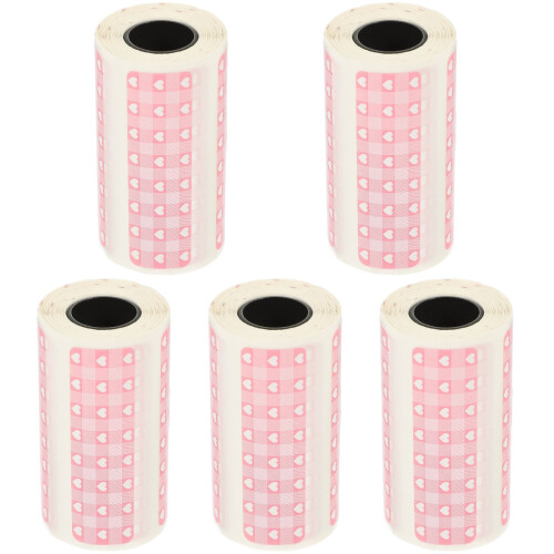 5Rouleaux Thermique Rose Bourrage Pour Accessoires Caméra