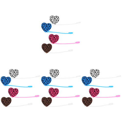 16Pcs Assorted Silicone Straw Covers Cute Straw Tip Protectors