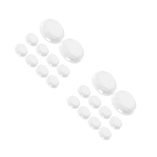 48Pièces Bouchons Fermeture ABS Usage Polyvalent