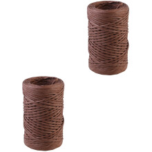 2Rouleaux Corde De Jardinage Café Pour Cadeaux, Fleurs Artisanat