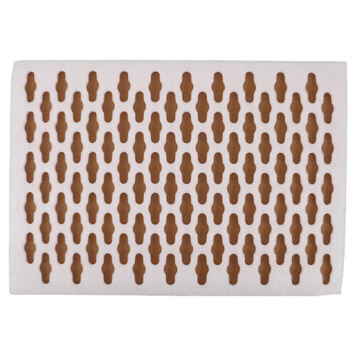 100Cellule Plateau Mousse Anti-Choc Pour Pièces Électroniques