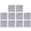 30Feuilles Stickers Cuisine Autocollants Gris 1