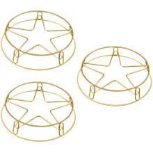 3Pièces Grille Acier Résistant Anti- Maison