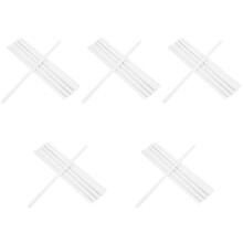 50Pcs Plastic Slide Binder Bars Binding Clips for Daily Use