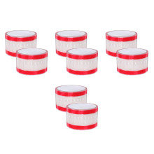 8Rouleaux Stickers Tamper Evident Opp Rouge Pour À Boissons