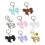 Multi Functional Acrylic Keychain Horse Shape Perfect for-Pink 2