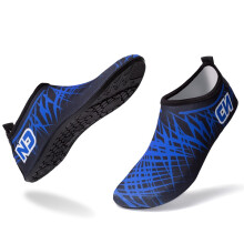 (Blue,EU 40)Männer Frauen Haut Wasser Schuhe Aqua Strand Socken Yoga Pool Schwimmen Unisex Barfuß Erwachsene