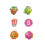 Shopkins Shopkins Earrings (Girls Silver) 1