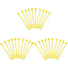 30Pièces Maillets Jaunes En Ps Pour Xylophone Et Tambour Percussion