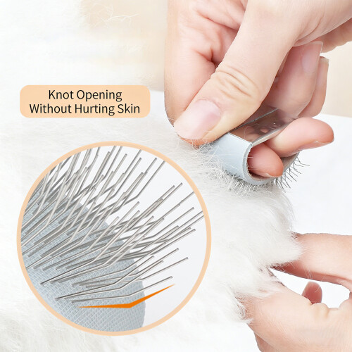 Professional Small Dog Face Comb For Sensitive Area Ergonomic 2