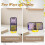 Support de téléphone avec motif chat mignon, pour bureau ou table. 4