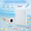 Bluetooth Thermal Label Maker, Inkless Printing, Rechargeable, for Home and Office, White Model 2