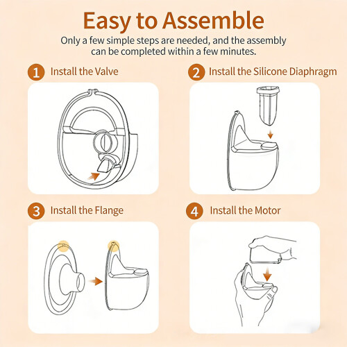 24mm/27mm Flange Breast Pump Part Efficient Milk-24MM