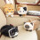 Plush Car Tissue Holder with Hanging Feature for Seat Back-4 3