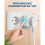 Remote Control Power Socket with On/Off Switch, 16A 3680W, EU Type E/F Plug, 30 m Range, White 5
