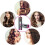 Automatic Hair Curler Cordless with LCD Display and Timer, 6 Adjustable Temperatures, Ceramic Curling Iron 5