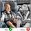 Adjustable 2-Piece Child Harness Chest Strap for Strollers and Car Seats, Secure and Practical 5