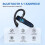 Bluetooth Wireless Single Ear Headset for Mobile Phones with Charging Case, Hands Free Calling 2