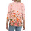 Women's sleeve V-neck T-shirts for Spring  comfortable,-Blue M 3
