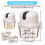 Electric Garlic Press Machine, Fully Automatic Large Plastic and Glass Design for Home Use 3