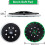 150mm Rigid Sanding Backing Pad M8 Thread 48 Dust Extraction Holes Heat Resistant Hook and Loop Attachment 3