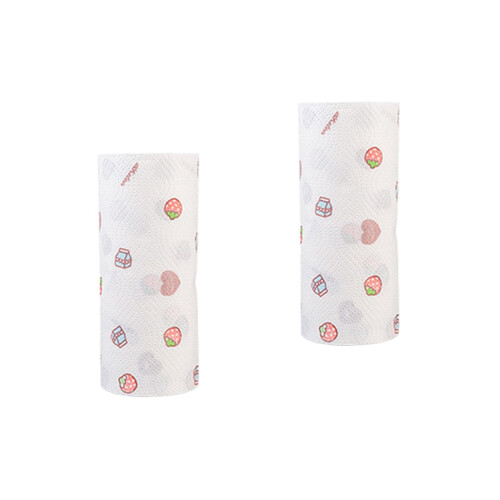2Roules Papier Cuisine Jetable Super Résistant Absorbant