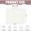 3 Pack Baby Hooded Bath Towel, Large 80 x 80 cm Bath Cape, Soft Cotton Newborn Gift 4