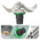 Dough Kneading Blade Accessory for Food Processor, Flour Mixing and Smooth Dough Stirring Tool 4