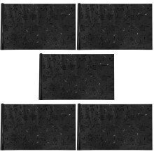 5Rolls Film Intimité PVC Noir Auto-Adhésif Décor Fenêtre Anti-Regard
