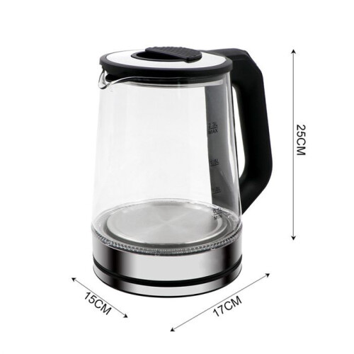 Multifunctional Electric Kettle with High-Strength Borosilicate Glass and Blue Light Indicator 1