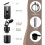 Portable Manual Espresso Maker for Ground Coffee, Handheld Coffee Machine with Compact Design 4