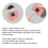 Automatic Electric Nail Clipper with Splash-Prevention Function, Hygienic Rose Design for Easy Grooming 2