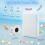 Bluetooth Thermal Label Maker, Inkless Printing, Rechargeable, for Home and Office, White Model 2