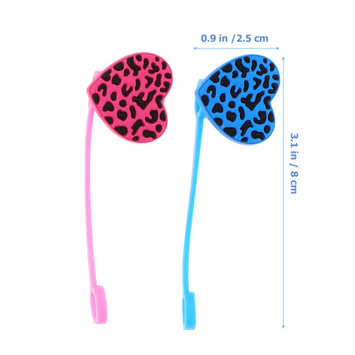 4Pièces Embouts Silicone Pour Pailles Réutilisables Décoration 1