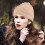 4Pièces Bonnet Beige Tricoté Antler Pour 3