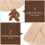 4Pièces Bonnet Beige Tricoté Antler Pour 5