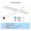 Smart LED Light Bar 20 cm Motion Sensor Ultra Thin Rechargeable Black Cabinet Light 5