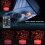 3D Pikachu Night Light LED Bedside Lamp with Remote Control, 16 Color Changing, USB Powered 3